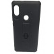 Capa De Silicone Motomo Con Anillo De Dedo Para Xiaomi Redmi Note 5 Pro Negro